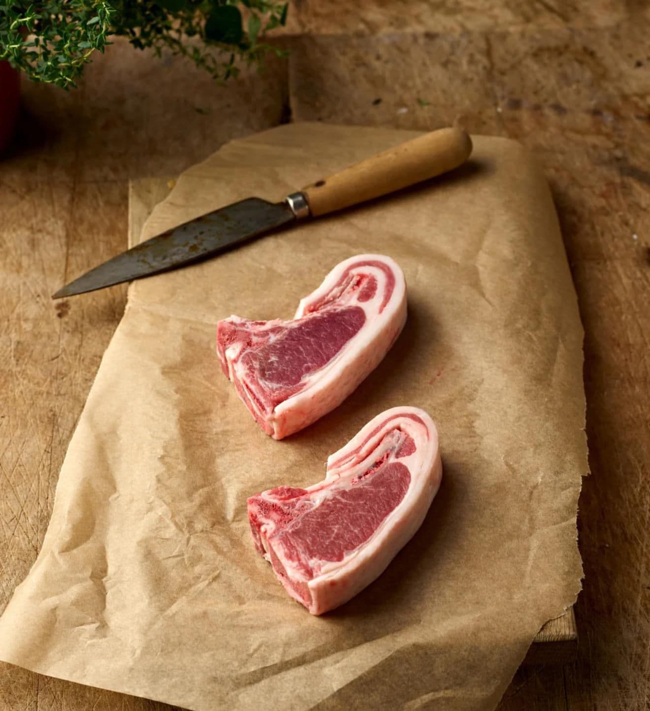 La côtelette — Agneau surgelé